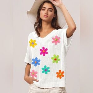 Crochet Lightweight Sweater Top